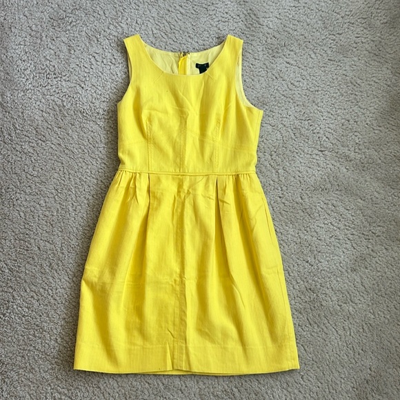 J.Crew Yellow Dress - 2 - Picture 1 of 5